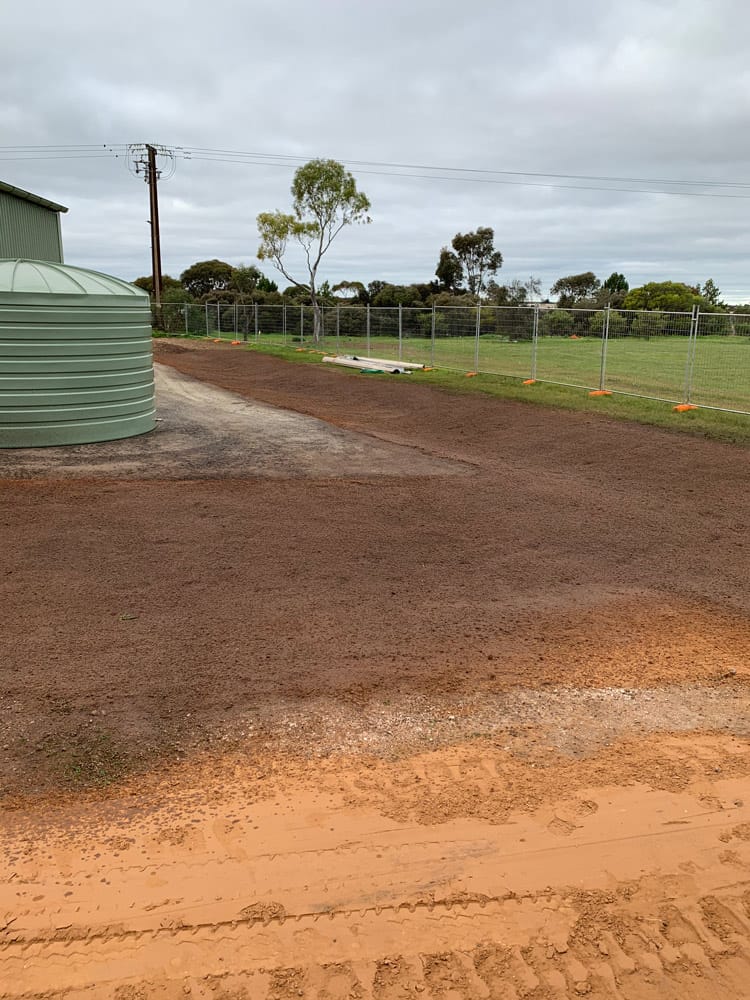 Before shot: Commerical Revegetation | Hydroseeding Australia